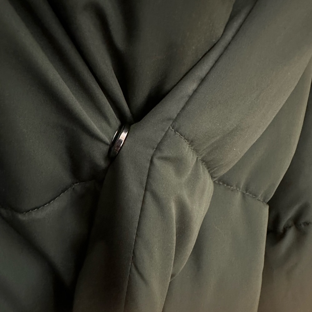 Universal Standards Green Puffer Jacket Plus Size… - image 8